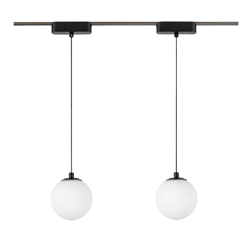 Rabalux - LED Lühter ühefaasilise rööbassüsteemi jaoks LED/5W/230V 3000K must