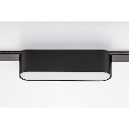 Rabalux - LED Laevalgusti 1-faasilisele rööbassüsteemile LED/6W/230V 3000K 11,5 cm must