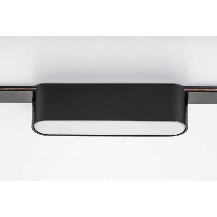 Rabalux - LED Laevalgusti 1-faasilisele rööbassüsteemile LED/6W/230V 3000K 11,5 cm must