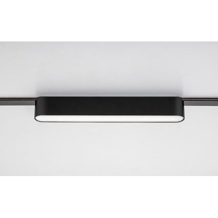Rabalux - LED Laevalgusti 1-faasilisele rööbassüsteemile LED/12W/230V 4000K 22 cm must