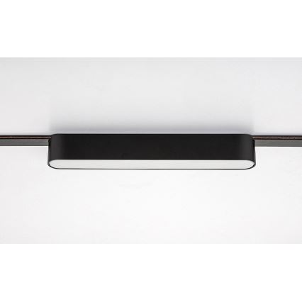 Rabalux - LED Laevalgusti 1-faasilisele rööbassüsteemile LED/12W/230V 4000K 22 cm must