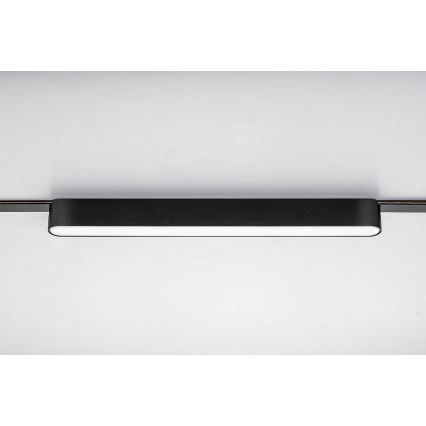 Rabalux - LED Laevalgusti 1-faasilisele rööbassüsteemile LED/16W/230V 4000K 33 cm must