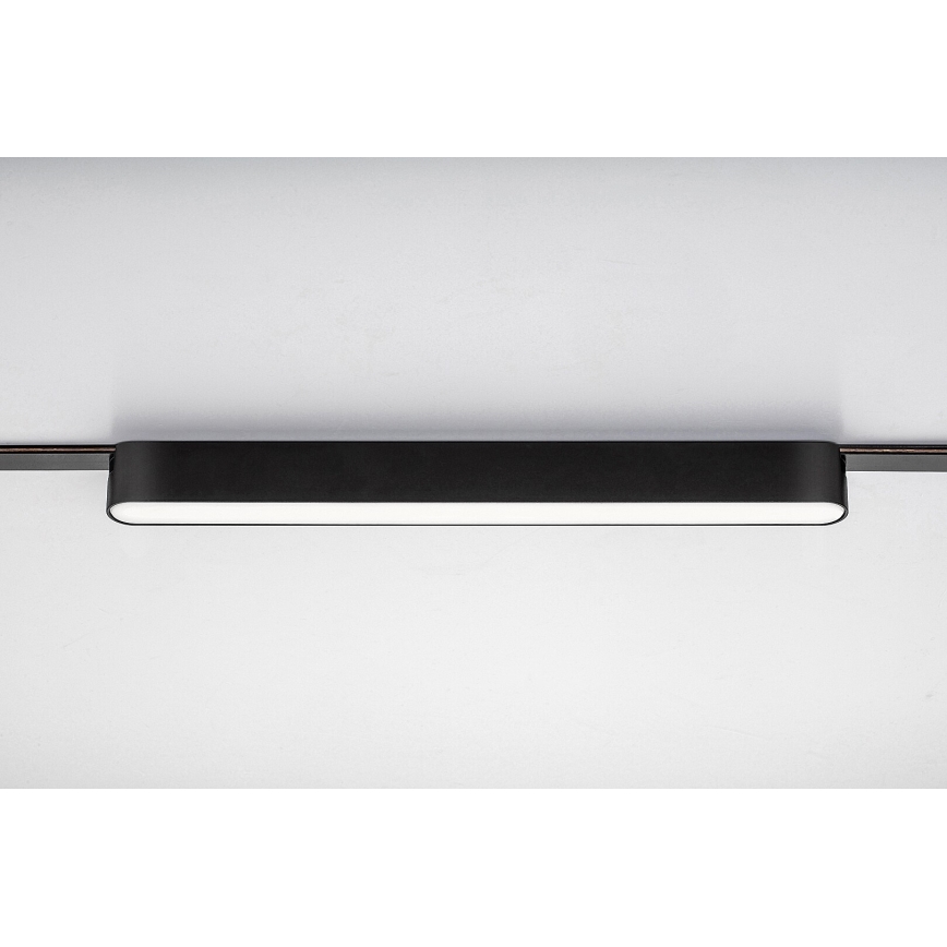 Rabalux - LED Laevalgusti 1-faasilisele rööbassüsteemile LED/16W/230V 4000K 33 cm must