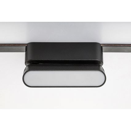 Rabalux - LED Laevalgusti 1-faasilisele rööbassüsteemile LED/6W/230V 4000K 11,5 cm must