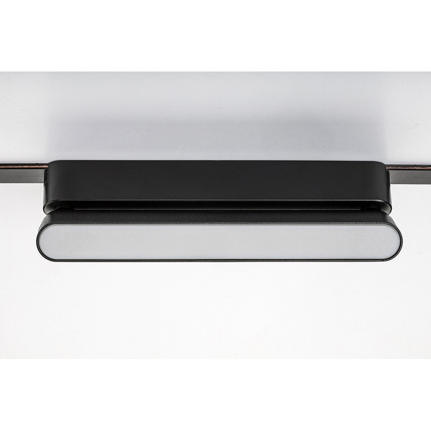 Rabalux - LED Laevalgusti 1-faasilisele rööbassüsteemile LED/12W/230V 4000K 22 cm must