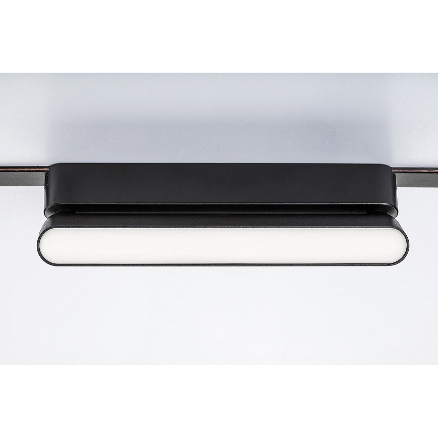Rabalux - LED Laevalgusti 1-faasilisele rööbassüsteemile LED/12W/230V 4000K 22 cm must