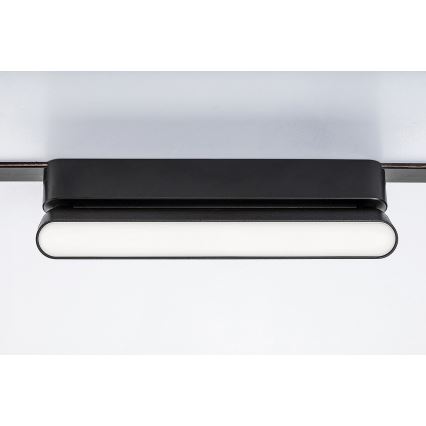 Rabalux - LED Laevalgusti 1-faasilisele rööbassüsteemile LED/12W/24V 4000K 22 cm must