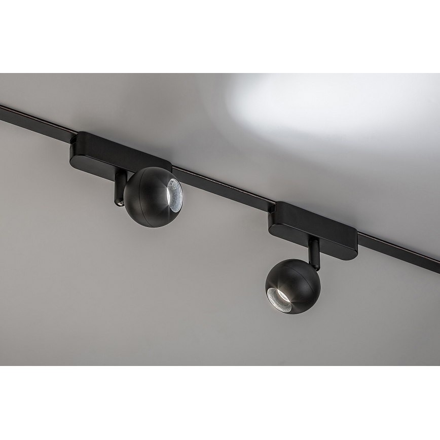 Rabalux - LED Kohtvalgusti 1-faasilisele rööbassüsteemile LED/5W/230V 4000K must