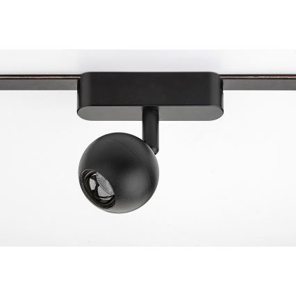Rabalux - LED Kohtvalgusti 1-faasilisele rööbassüsteemile LED/5W/230V 4000K must
