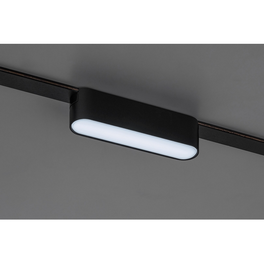 Rabalux - LED Hämardatav laevalgusti ühefaasilisse rööbassüsteemi LED/6W/24V 2700-5500K Wi-Fi Tuya 11,5 cm must