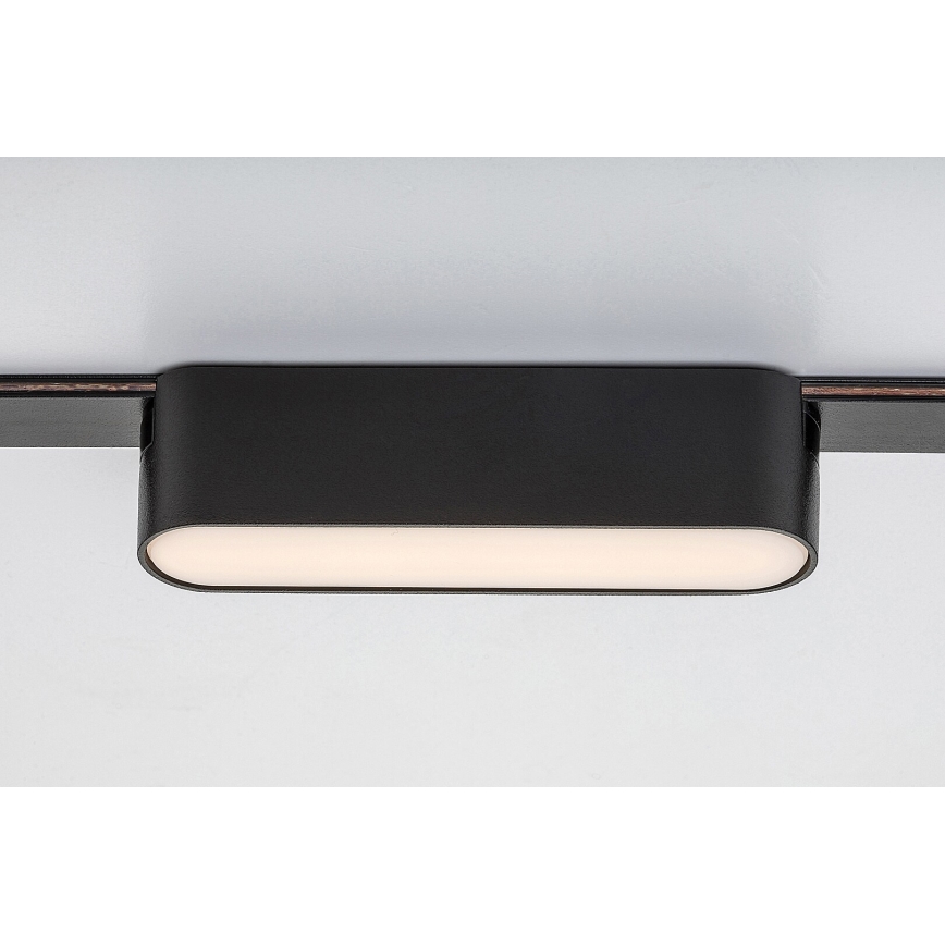Rabalux - LED Hämardatav laevalgusti ühefaasilisse rööbassüsteemi LED/6W/24V 2700-5500K Wi-Fi Tuya 11,5 cm must