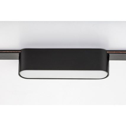Rabalux - LED Hämardatav laevalgusti ühefaasilisse rööbassüsteemi LED/6W/24V 2700-5500K Wi-Fi Tuya 11,5 cm must