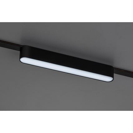 Rabalux - LED Hämardatav laevalgusti ühefaasilisse rööbassüsteemi LED/12W/24V 2700-5500K Wi-Fi Tuya 22 cm must
