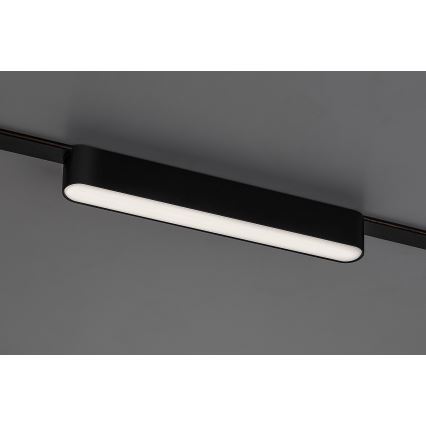 Rabalux - LED Hämardatav laevalgusti ühefaasilisse rööbassüsteemi LED/12W/24V 2700-5500K Wi-Fi Tuya 22 cm must