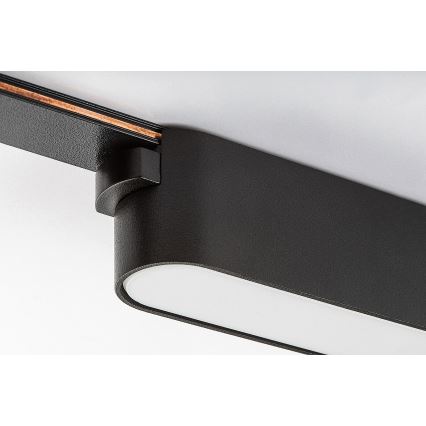Rabalux - LED Hämardatav laevalgusti ühefaasilisse rööbassüsteemi LED/12W/24V 2700-5500K Wi-Fi Tuya 22 cm must