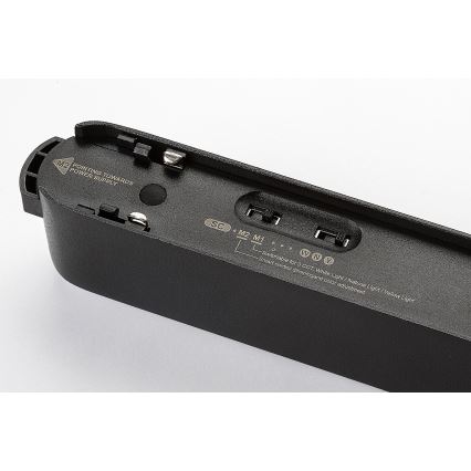 Rabalux - LED Hämardatav laevalgusti ühefaasilisse rööbassüsteemi LED/16W/24V 2700-5500K Wi-Fi Tuya 33 cm must