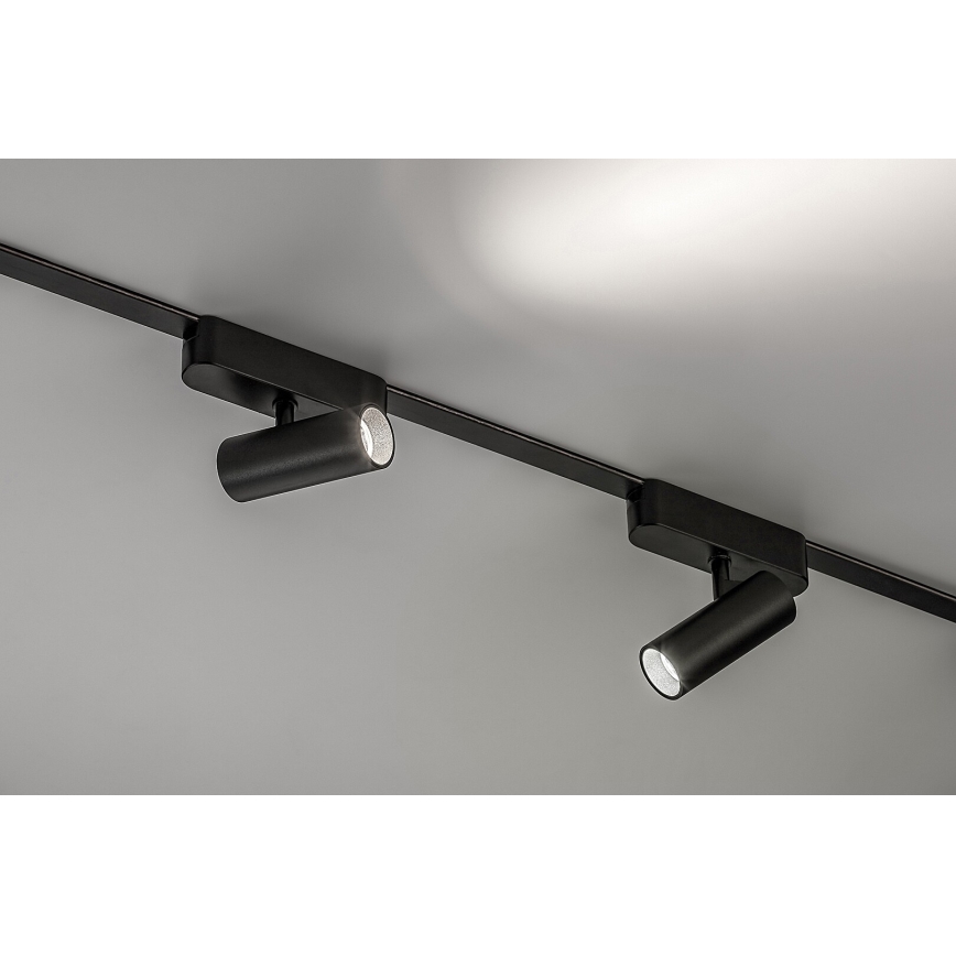 Rabalux - LED Hämardatav kohtvalgusti ühefaasilisse rööbassüsteemi LED/5W/24V 2700-5500K Wi-Fi Tuya must