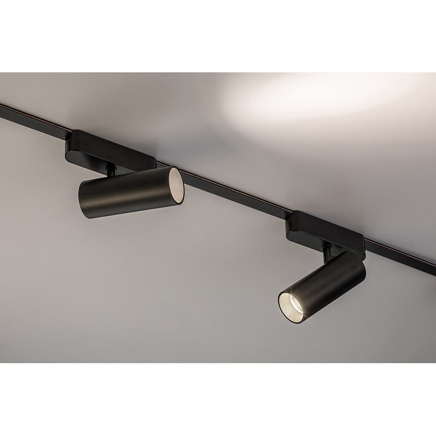 Rabalux - LED Hämardatav kohtvalgusti ühefaasilisse rööbassüsteemi LED/9W/24V 2700-5500K Wi-Fi Tuya must