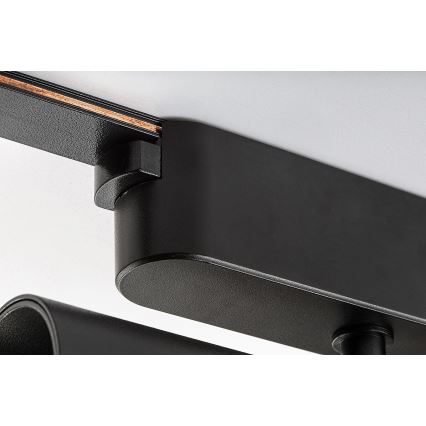Rabalux - LED Hämardatav kohtvalgusti ühefaasilisse rööbassüsteemi LED/9W/24V 2700-5500K Wi-Fi Tuya must