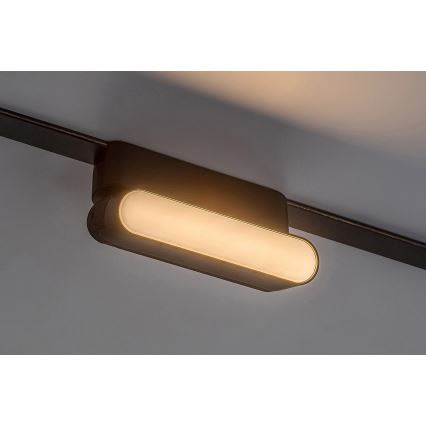 Rabalux - LED Hämardatav laevalgusti ühefaasilisse rööbassüsteemi LED/4W/24V 2700-5500K Wi-Fi Tuya 11,5 cm must