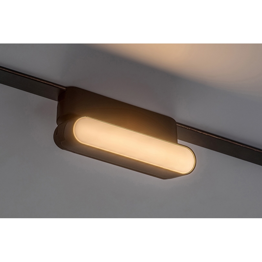 Rabalux - LED Hämardatav laevalgusti ühefaasilisse rööbassüsteemi LED/4W/24V 2700-5500K Wi-Fi Tuya 11,5 cm must
