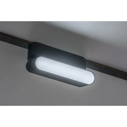 Rabalux - LED Hämardatav laevalgusti ühefaasilisse rööbassüsteemi LED/4W/24V 2700-5500K Wi-Fi Tuya 11,5 cm must