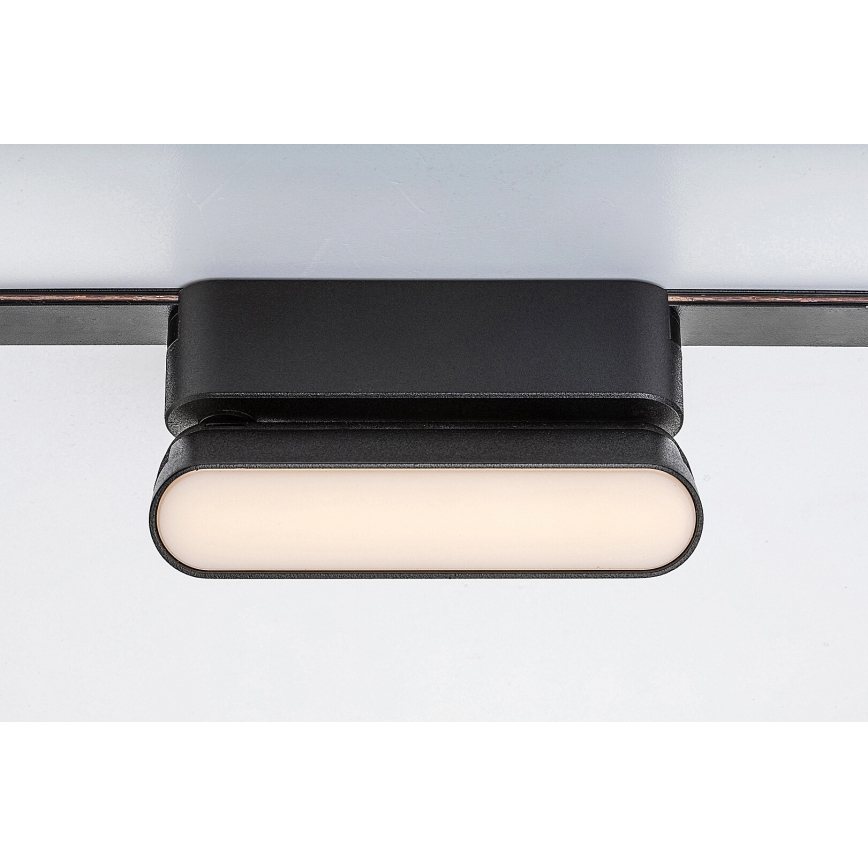 Rabalux - LED Hämardatav laevalgusti ühefaasilisse rööbassüsteemi LED/4W/24V 2700-5500K Wi-Fi Tuya 11,5 cm must
