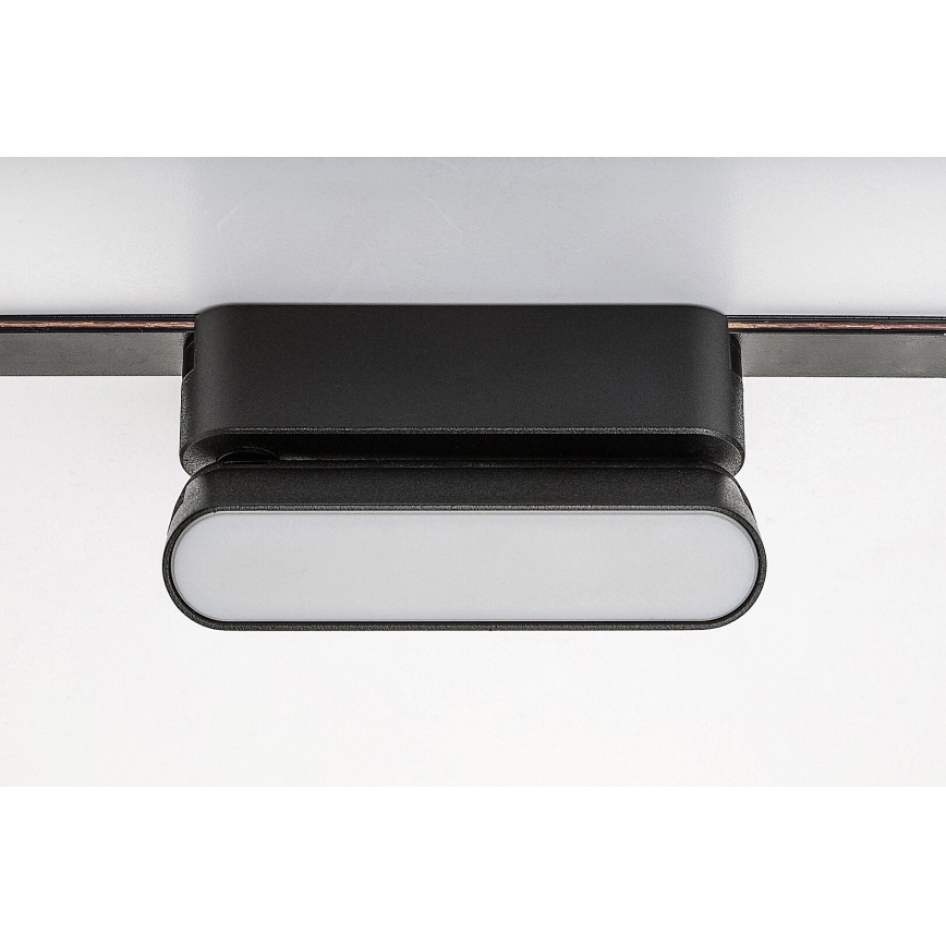 Rabalux - LED Hämardatav laevalgusti ühefaasilisse rööbassüsteemi LED/4W/24V 2700-5500K Wi-Fi Tuya 11,5 cm must