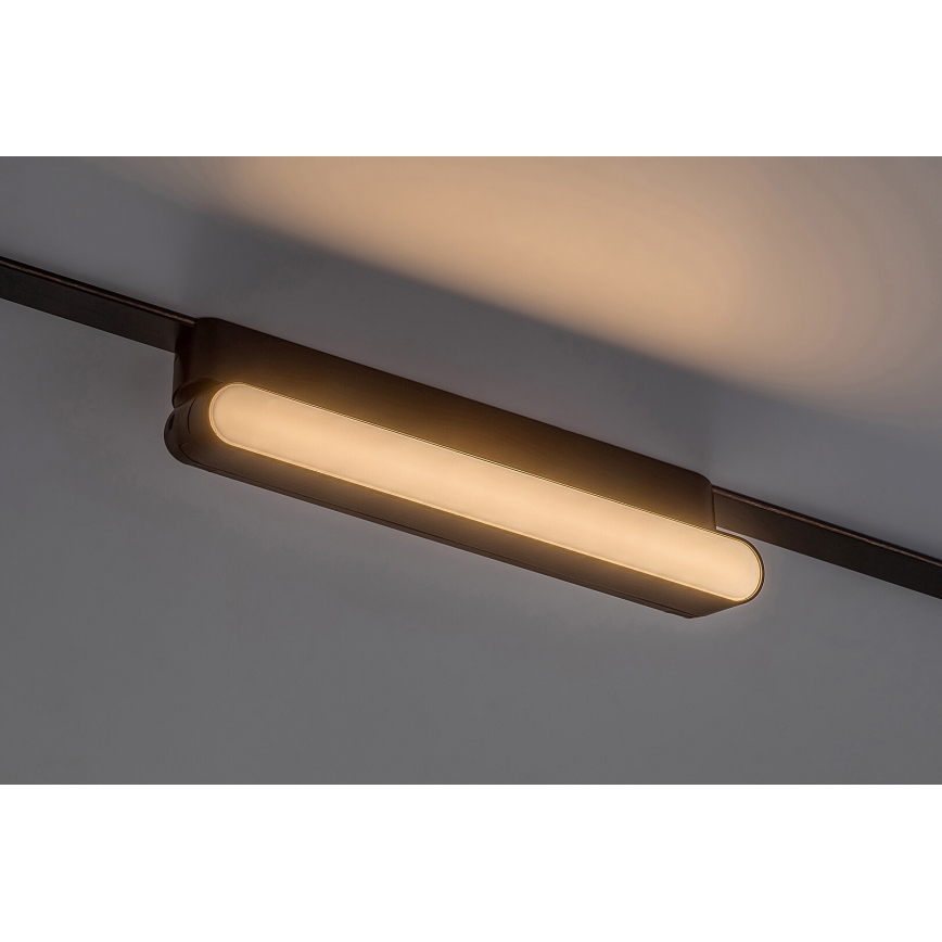 Rabalux - LED Hämardatav laevalgusti ühefaasilisse rööbassüsteemi LED/7W/24V 2700-5500K Wi-Fi Tuya 22 cm must