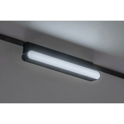 Rabalux - LED Hämardatav laevalgusti ühefaasilisse rööbassüsteemi LED/7W/24V 2700-5500K Wi-Fi Tuya 22 cm must