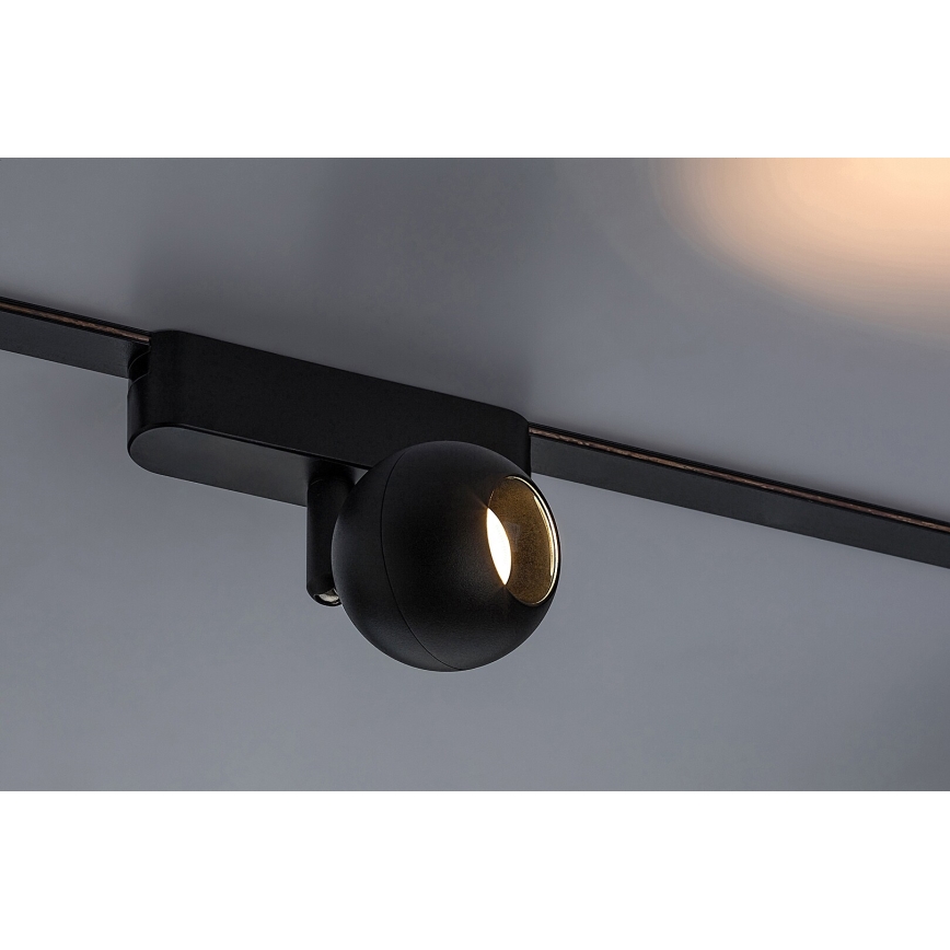 Rabalux - LED Hämardatav kohtvalgusti ühefaasilisse rööbassüsteemi LED/5W/24V 2700-5500K Wi-Fi Tuya must