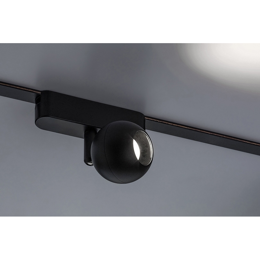 Rabalux - LED Hämardatav kohtvalgusti ühefaasilisse rööbassüsteemi LED/5W/24V 2700-5500K Wi-Fi Tuya must
