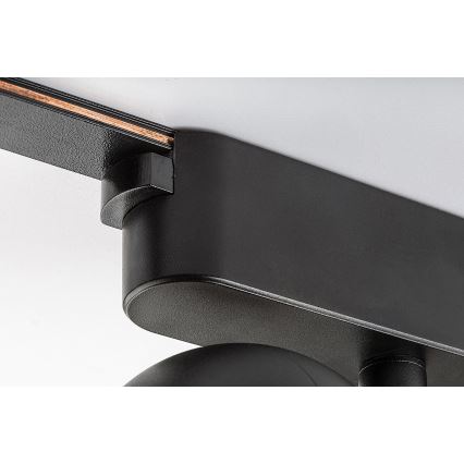 Rabalux - LED Hämardatav kohtvalgusti ühefaasilisse rööbassüsteemi LED/5W/24V 2700-5500K Wi-Fi Tuya must