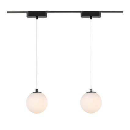 Rabalux - LED Hämardatav lühter ühefaasilise rööbassüsteemi jaoks LED/5W/24V 2700-5500K Wi-Fi Tuya must