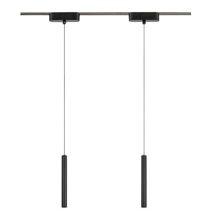 Rabalux - LED Hämardatav lühter ühefaasilise rööbassüsteemi jaoks LED/5W/24V 2700-5500K Wi-Fi Tuya must