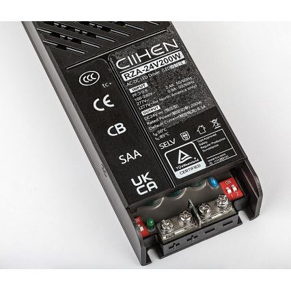 Rabalux - Rööbassüsteemi valgustite süvistatav toiteallikas 200W/230V