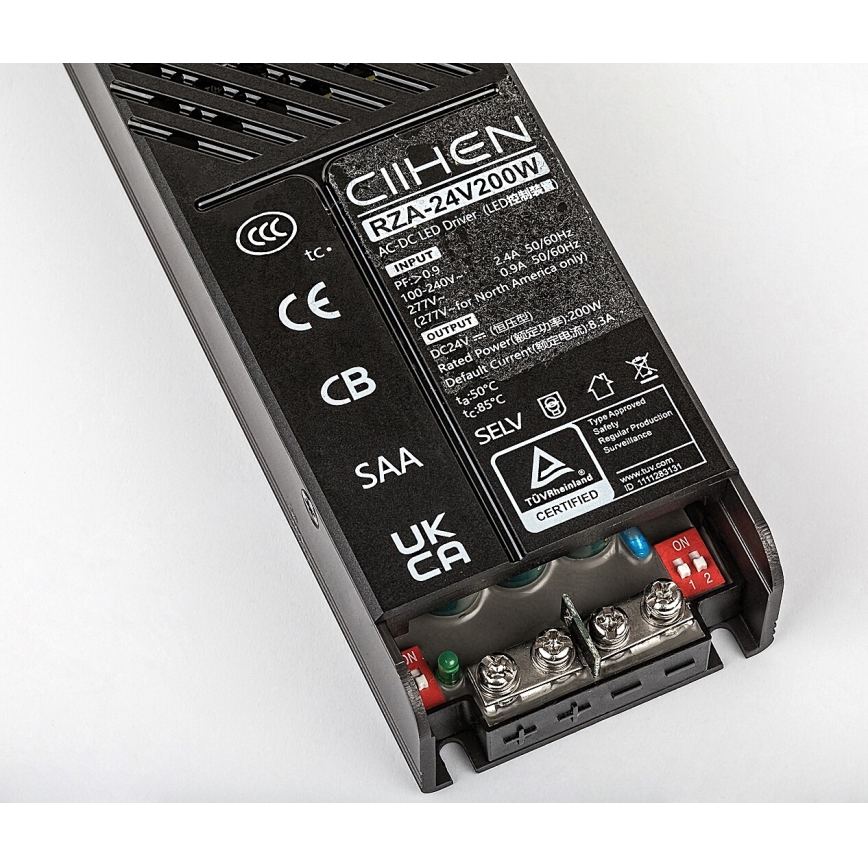 Rabalux - Rööbassüsteemi valgustite süvistatav toiteallikas 200W/230V