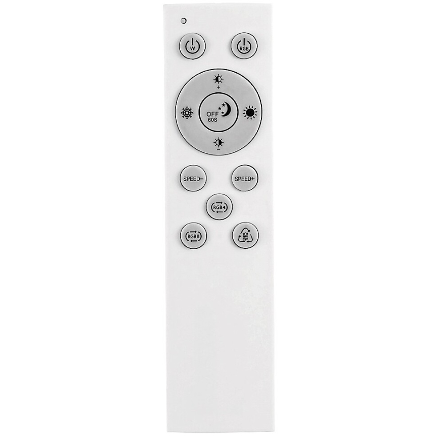 Rabalux - RGB LED Hämardatav laevalgusti LED/18W/230V 3000-6500K 30x30 cm + kaugjuhtimispult