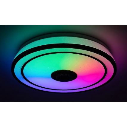 Rabalux - LED RGB Hämardatav laevalgusti koos kõlariga LED/24W/230V 3000-6500K + pult