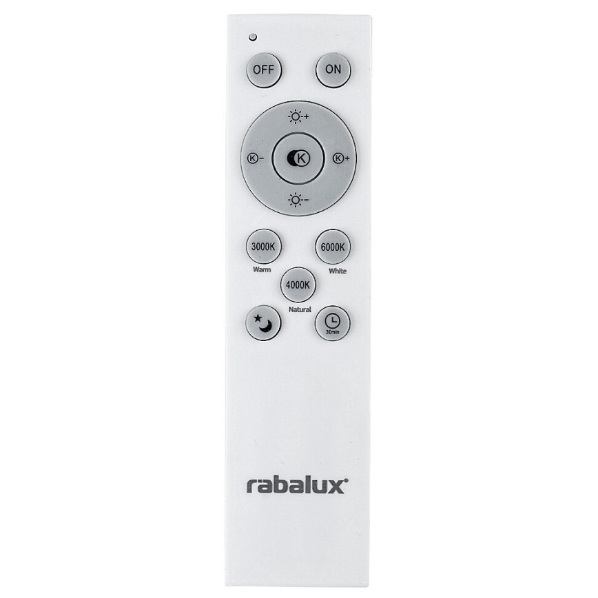 Rabalux - LED Hämardatav laevalgusti LED/60W/230V 3000-6000K + kaugjuhtimispult