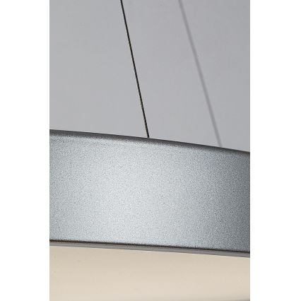 Rabalux - LED Hämardatav lühter LED/60W/230V hõbedane 3000-6000K + kaugjuhtimispult