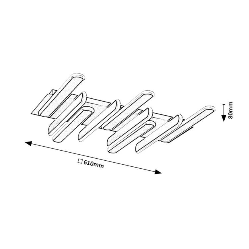 Rabalux - LED Laevalgusti LED/46W/230V 3000/4000K
