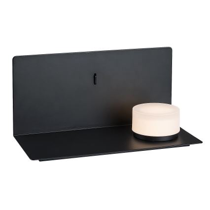 Rabalux - LED Riiuliga seinavalgusti ja USB portem LED/6W/230V 3000K