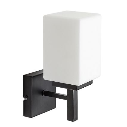 Rabalux - Seinavalgusti vannituppa 1xE14/10W/230V IP44 must