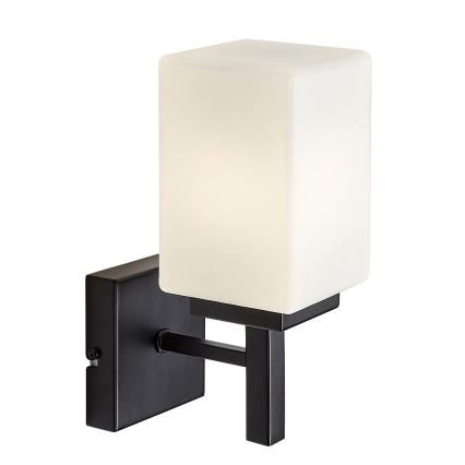 Rabalux - Seinavalgusti vannituppa 1xE14/10W/230V IP44 must
