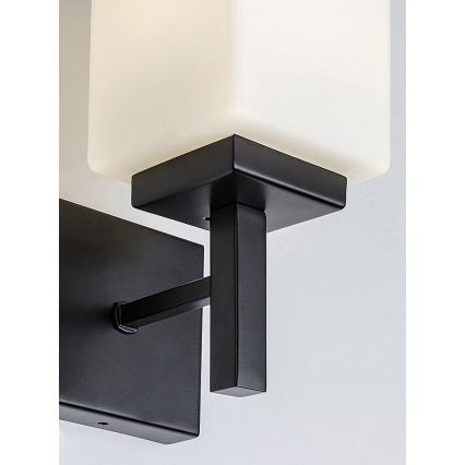 Rabalux - Seinavalgusti vannituppa 1xE14/10W/230V IP44 must