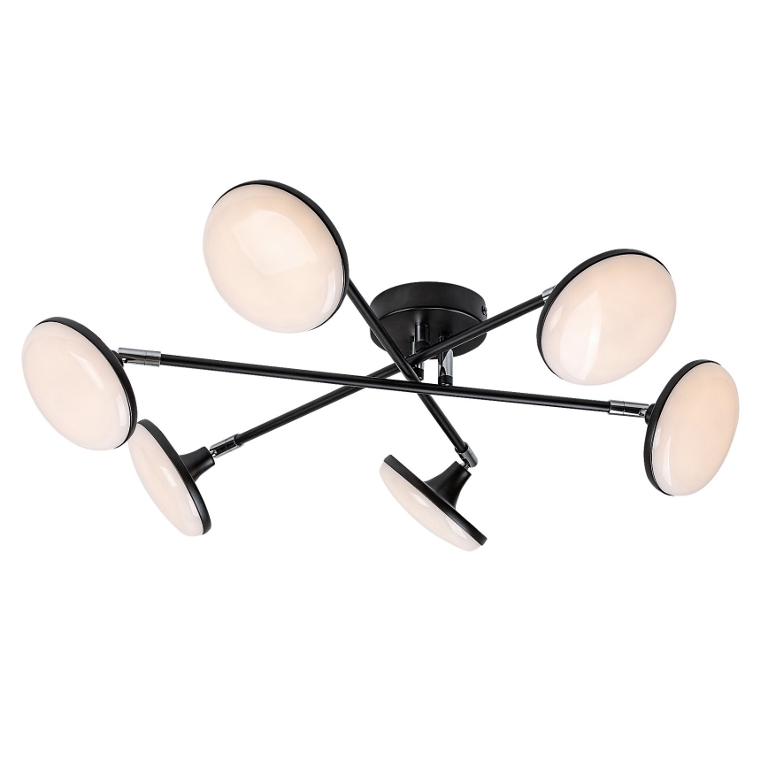 Rabalux - LED Pinnale kinnitatav lühter 6xLED/4W/230V 3000K must