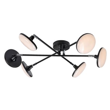 Rabalux - LED Pinnale kinnitatav lühter 6xLED/4W/230V 3000K must