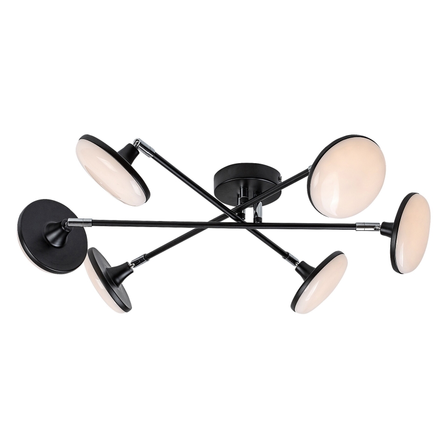 Rabalux - LED Pinnale kinnitatav lühter 6xLED/4W/230V 3000K must