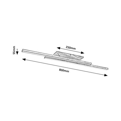 Rabalux - LED Laevalgusti LED/21W/230V 4000K pöök